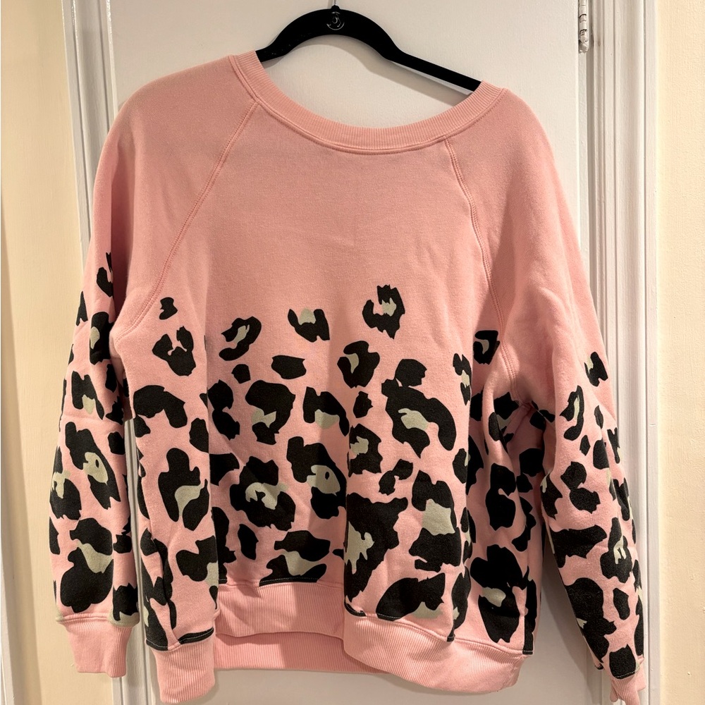 Wildfox Leopard sweatshirt M